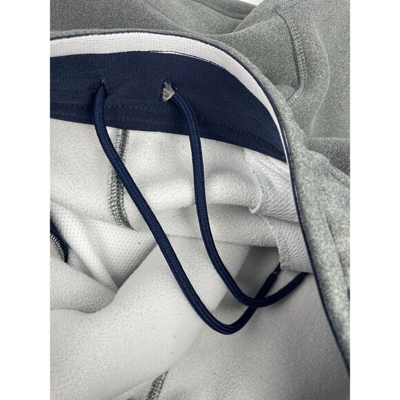 Nike Shorts XL Gray Adult Work Out Run Swoosh Sweat Heavy West Virginia On-field - Picture 8 of 9